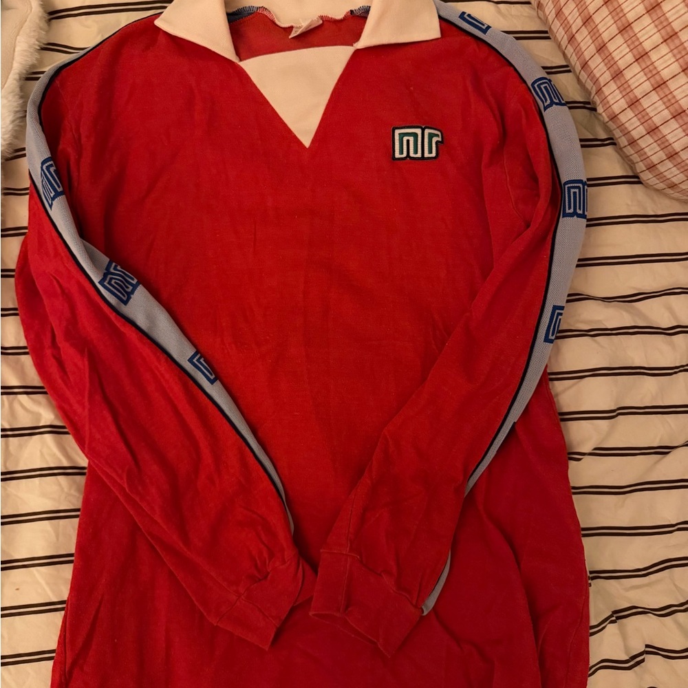 Red Long Sleeve Women's Jersey